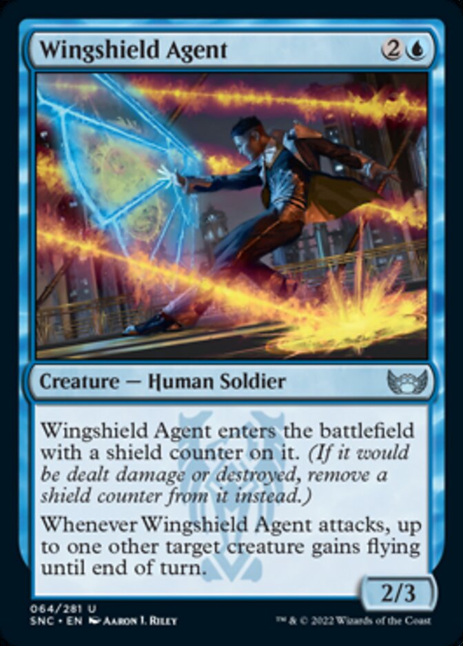 Wingshield Agent [Streets of New Capenna] | Gate City Games LLC