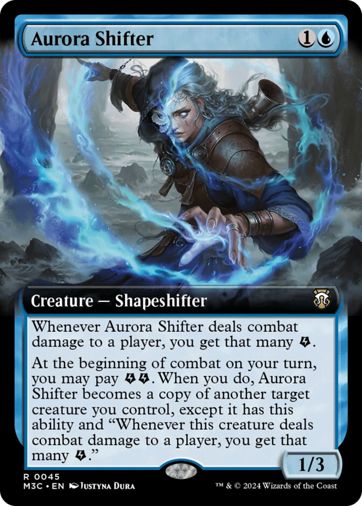 Aurora Shifter (Extended Art) [Modern Horizons 3 Commander] | Gate City Games LLC