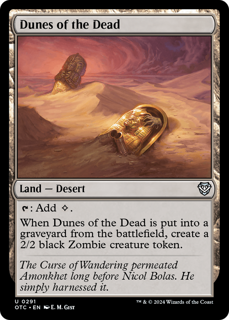 Dunes of the Dead [Outlaws of Thunder Junction Commander] | Gate City Games LLC