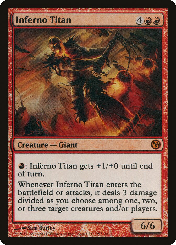 Inferno Titan (Duels of the Planeswalkers Promos) [Duels of the Planeswalkers Promos 2011] | Gate City Games LLC