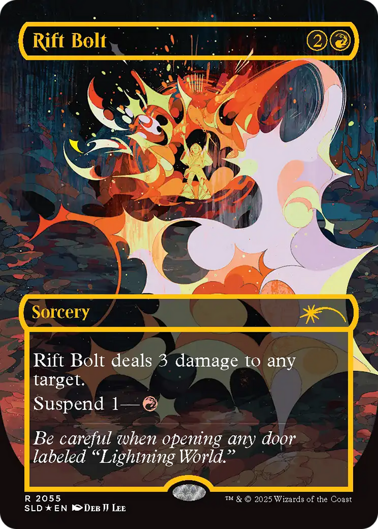Rift Bolt (2055) (Raised Foil) [Secret Lair Drop Series] | Gate City Games LLC