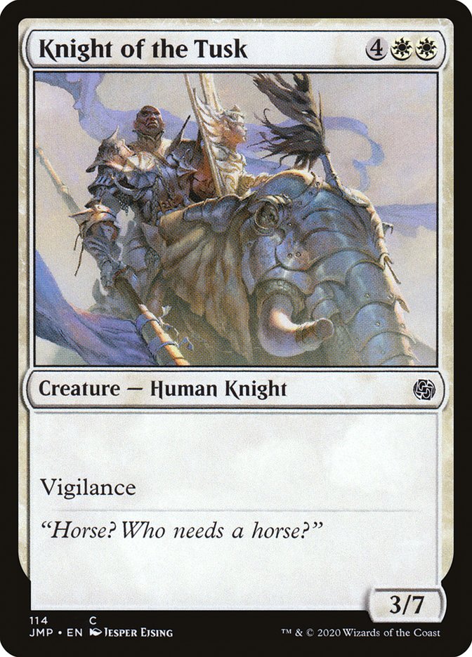 Knight of the Tusk [Jumpstart] | Gate City Games LLC