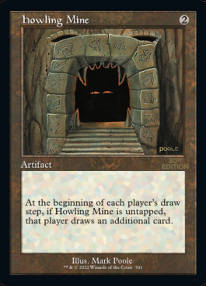 Howling Mine (Retro) [30th Anniversary Edition] | Gate City Games LLC