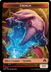 Gremlin // Energy Reserve Double-Sided Token [Modern Horizons 3 Tokens] | Gate City Games LLC