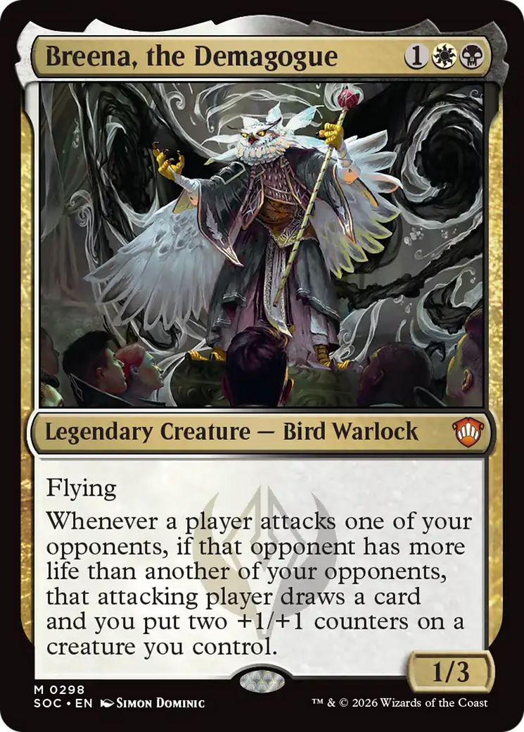 Breena, the Demagogue [Secrets of Strixhaven Commander] | Gate City Games LLC