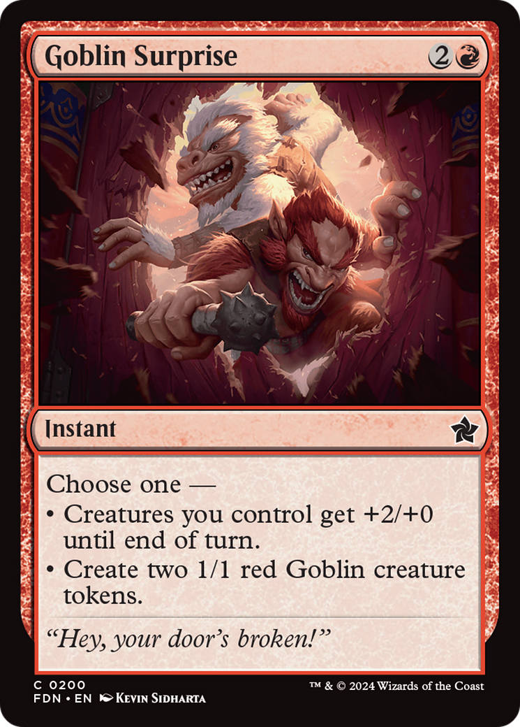 Goblin Surprise [Foundations] | Gate City Games LLC
