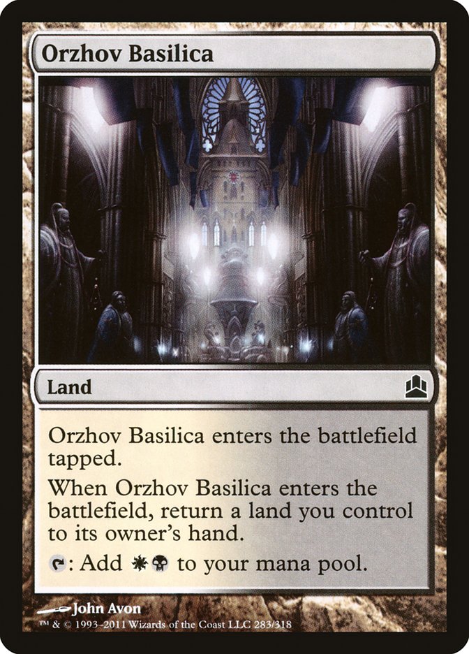 Orzhov Basilica [Commander 2011] | Gate City Games LLC