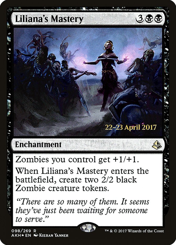 Liliana's Mastery [Amonkhet Prerelease Promos] | Gate City Games LLC