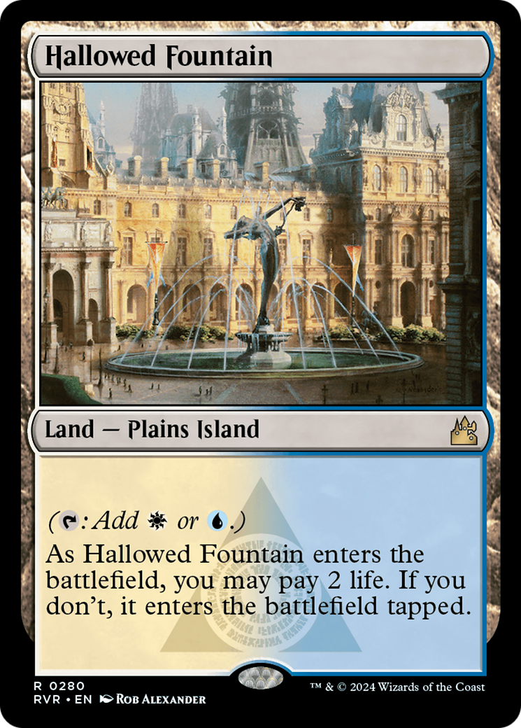 Hallowed Fountain [Ravnica Remastered] | Gate City Games LLC