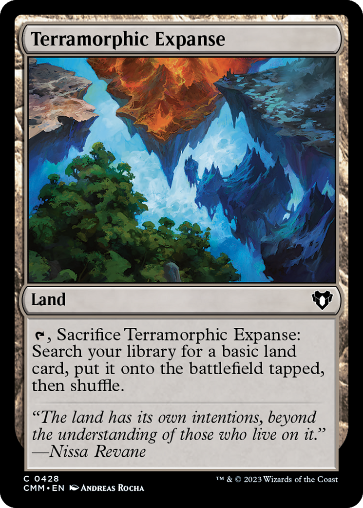 Terramorphic Expanse [Commander Masters] | Gate City Games LLC