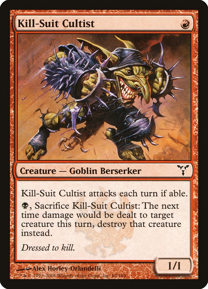 Kill-Suit Cultist [Dissension] | Gate City Games LLC