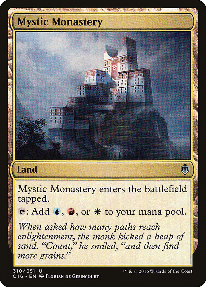Mystic Monastery [Commander 2016] | Gate City Games LLC
