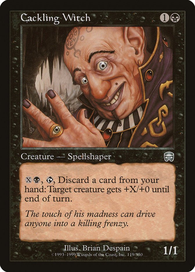 Cackling Witch [Mercadian Masques] | Gate City Games LLC