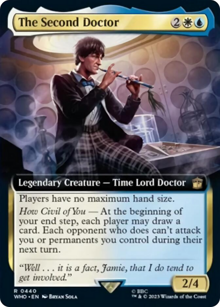 The Second Doctor (Extended Art) [Doctor Who] | Gate City Games LLC