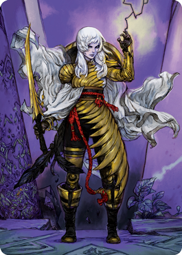 The Wandering Emperor 1 Art Card [Kamigawa: Neon Dynasty Art Series] | Gate City Games LLC