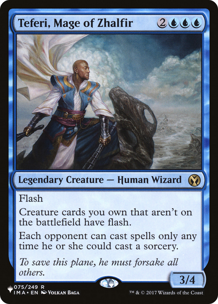 Teferi, Mage of Zhalfir [The List] | Gate City Games LLC