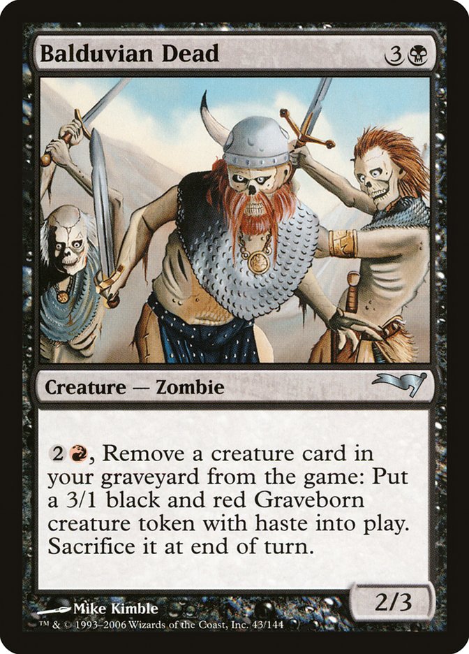 Balduvian Dead [Coldsnap Theme Decks] | Gate City Games LLC