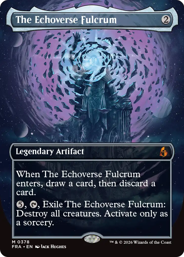 The Echoverse Fulcrum (Borderless) [Reality Fracture] | Gate City Games LLC
