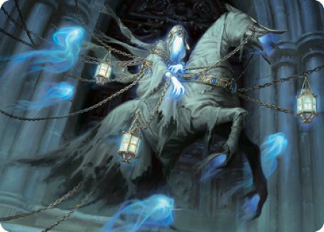 Patrician Geist Art Card [Innistrad: Midnight Hunt Art Series] | Gate City Games LLC