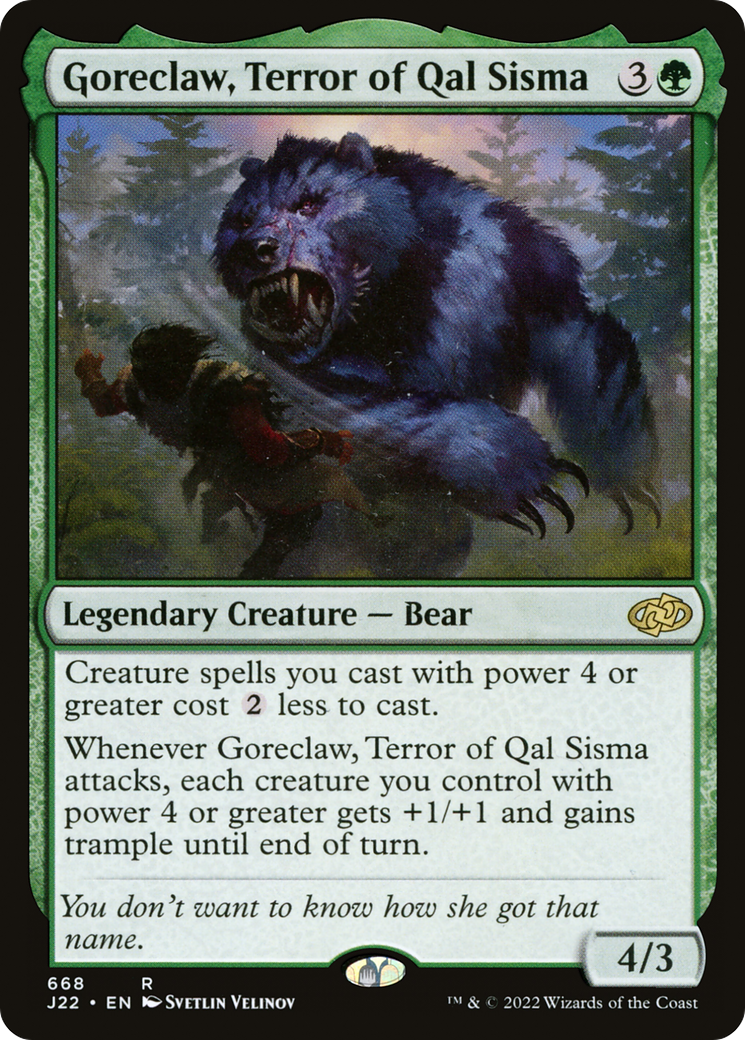 Goreclaw, Terror of Qal Sisma [Jumpstart 2022] | Gate City Games LLC