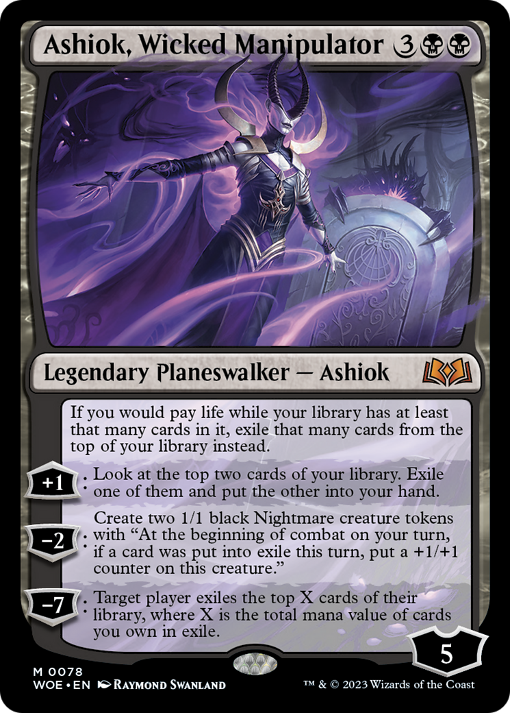 Ashiok, Wicked Manipulator [Wilds of Eldraine] | Gate City Games LLC