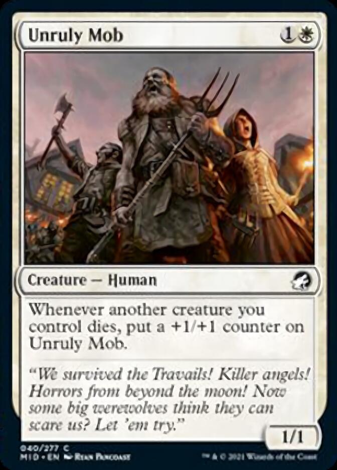Unruly Mob [Innistrad: Midnight Hunt] | Gate City Games LLC