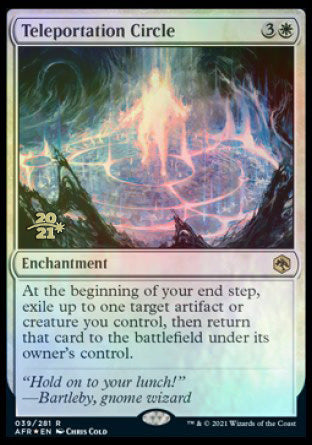 Teleportation Circle [Dungeons & Dragons: Adventures in the Forgotten Realms Prerelease Promos] | Gate City Games LLC