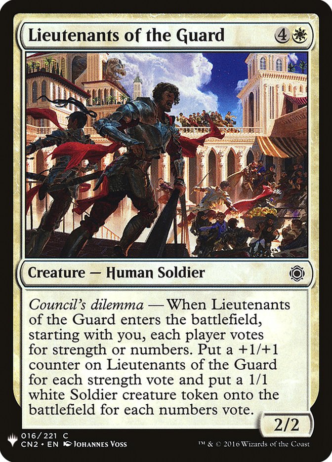 Lieutenants of the Guard [Mystery Booster] | Gate City Games LLC