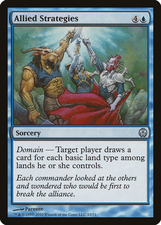 Allied Strategies [Duel Decks: Phyrexia vs. the Coalition] | Gate City Games LLC