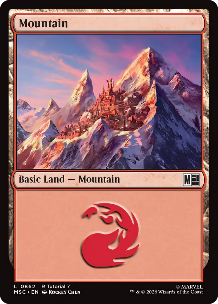Mountain (0862) [Marvel Super Heroes Commander] | Gate City Games LLC