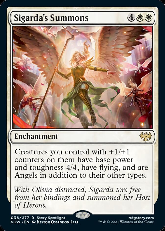 Sigarda's Summons [Innistrad: Crimson Vow] | Gate City Games LLC