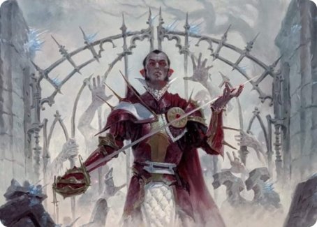 Cemetery Gatekeeper Art Card [Innistrad: Crimson Vow Art Series] | Gate City Games LLC
