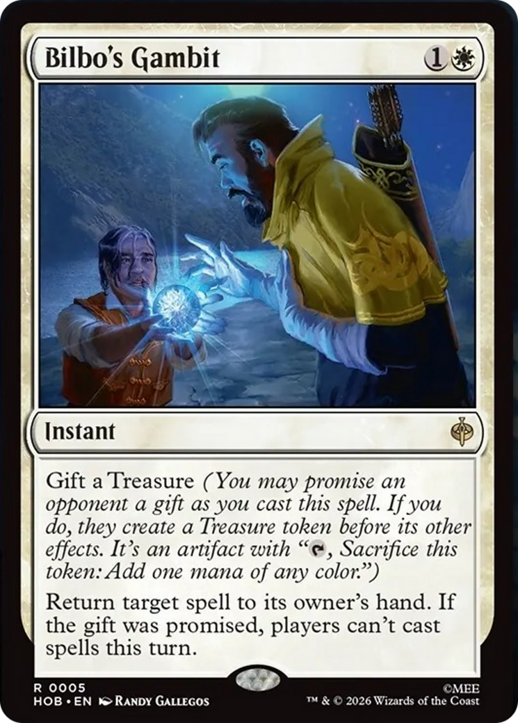Bilbo's Gambit (Extended Art) [The Hobbit] | Gate City Games LLC