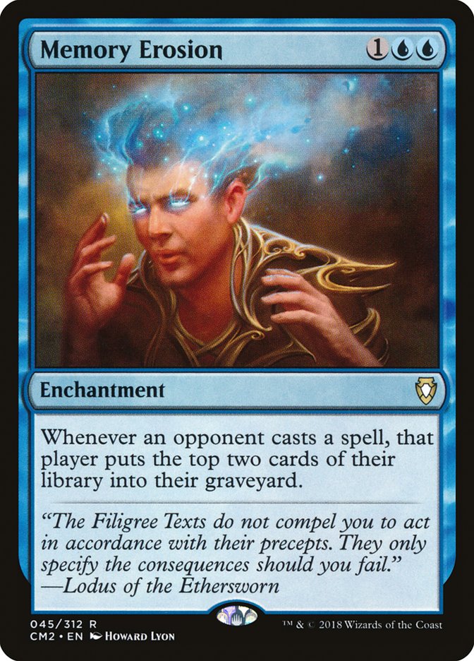 Memory Erosion [Commander Anthology Volume II] | Gate City Games LLC
