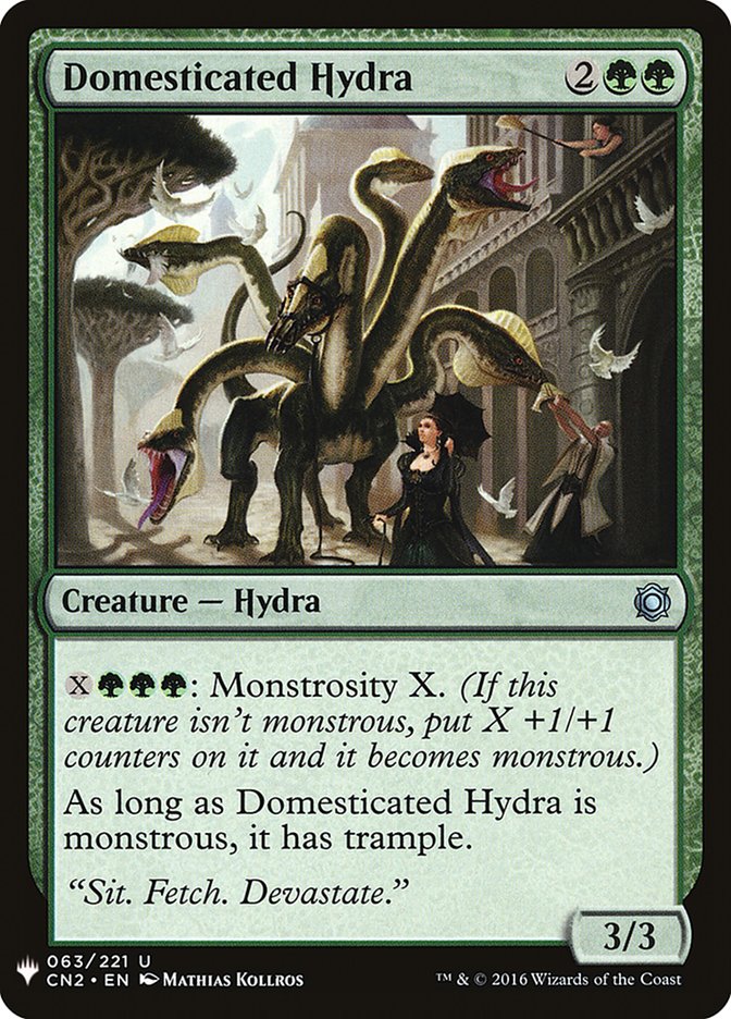 Domesticated Hydra [Mystery Booster] | Gate City Games LLC