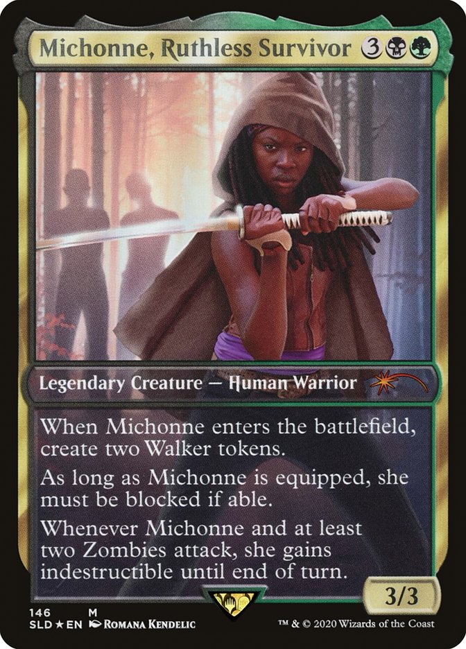 Michonne, Ruthless Survivor [Secret Lair Drop Series] | Gate City Games LLC