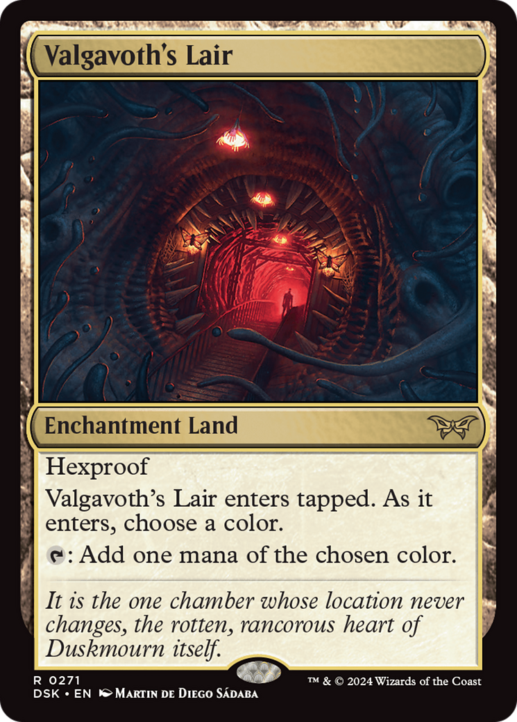 Valgavoth's Lair [Duskmourn: House of Horror] | Gate City Games LLC