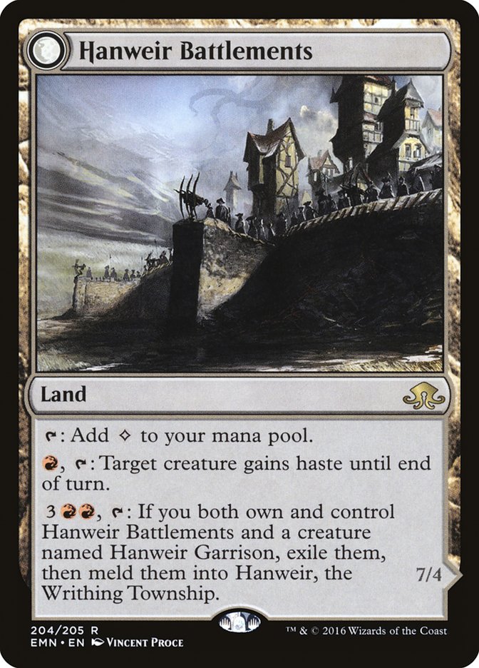Hanweir Battlements [Eldritch Moon] | Gate City Games LLC