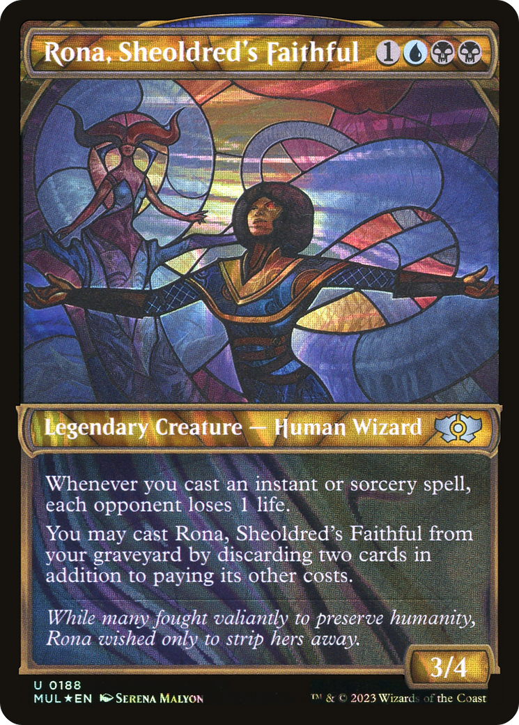 Rona, Sheoldred's Faithful (Halo Foil) [Multiverse Legends] | Gate City Games LLC