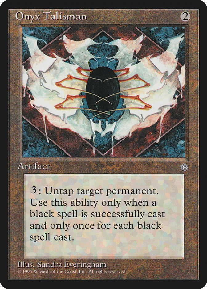 Onyx Talisman [Ice Age] | Gate City Games LLC