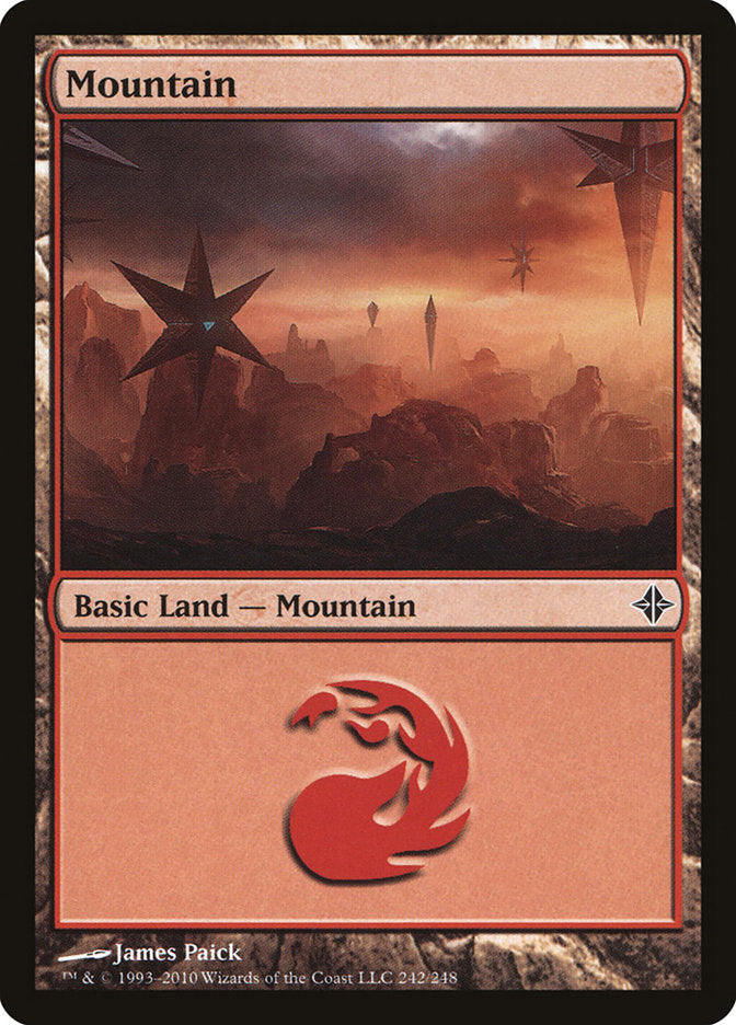 Mountain (242) [Rise of the Eldrazi] | Gate City Games LLC