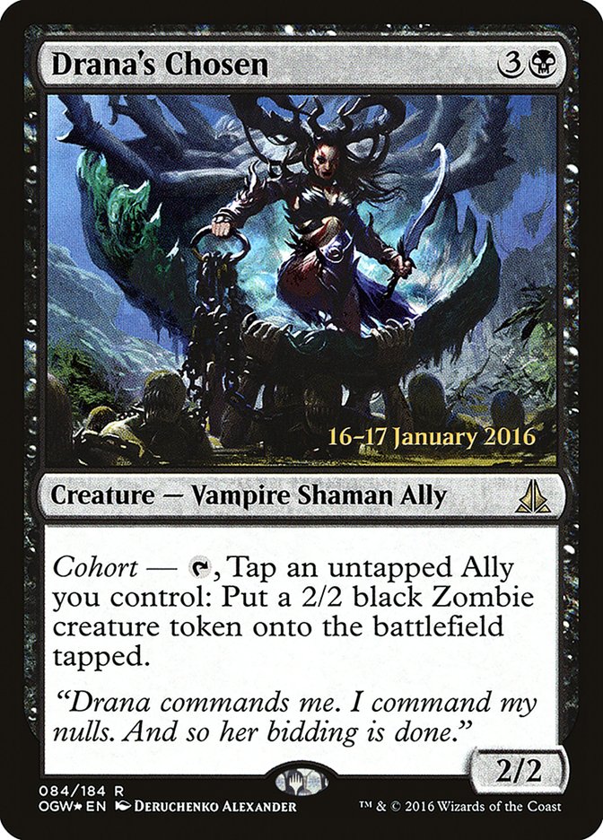 Drana's Chosen [Oath of the Gatewatch Prerelease Promos] | Gate City Games LLC