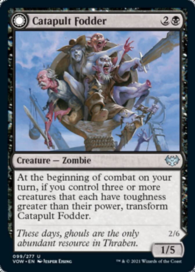 Catapult Fodder // Catapult Captain [Innistrad: Crimson Vow] | Gate City Games LLC