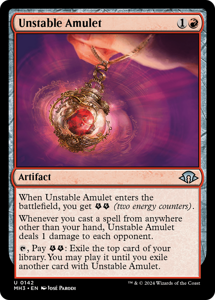 Unstable Amulet [Modern Horizons 3] | Gate City Games LLC