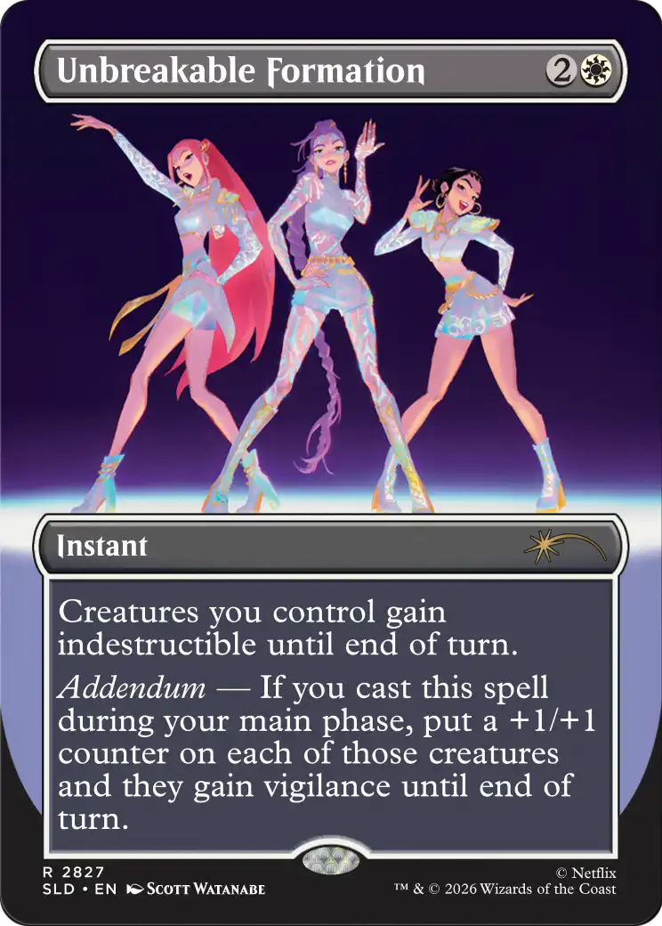 Unbreakable Formation (2827) [Secret Lair Drop Series] | Gate City Games LLC