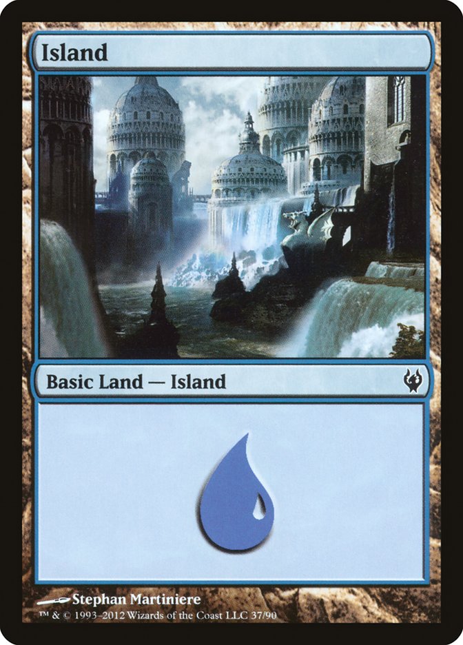 Island (37) [Duel Decks: Izzet vs. Golgari] | Gate City Games LLC