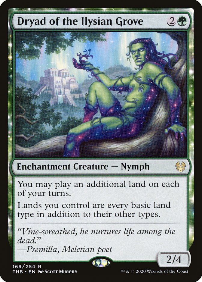 Dryad of the Ilysian Grove [Theros Beyond Death] | Gate City Games LLC