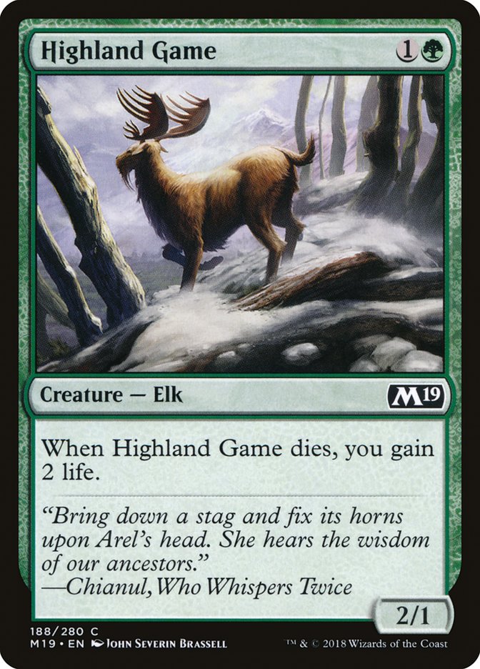 Highland Game [Core Set 2019] | Gate City Games LLC