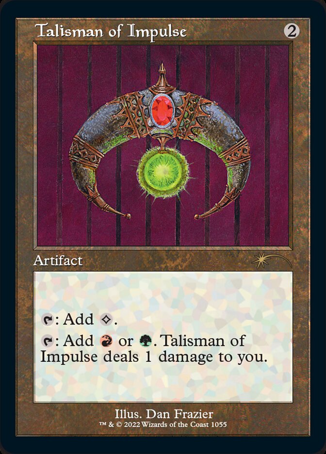 Talisman of Impulse [Secret Lair Drop Series] | Gate City Games LLC