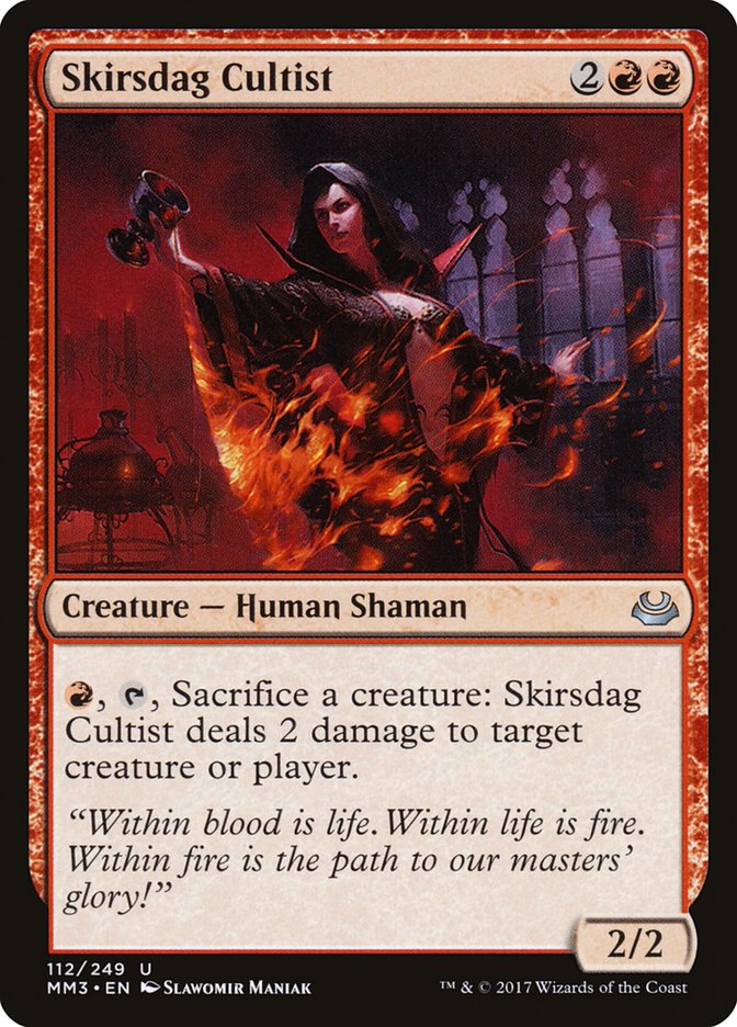 Skirsdag Cultist [Modern Masters 2017] | Gate City Games LLC